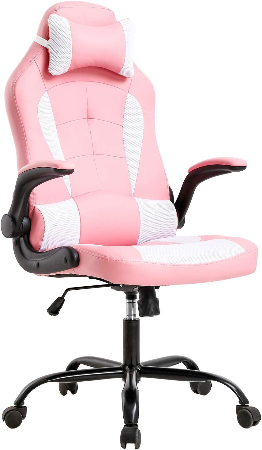 Gaming Chair with Lumbar Support and Adjustable Features for Comfort