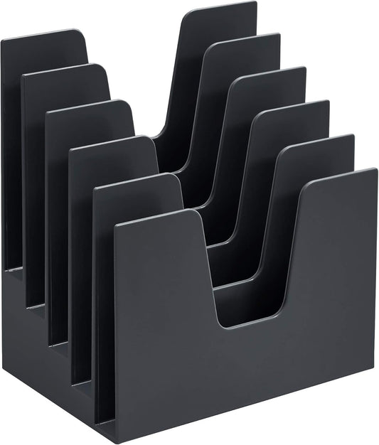 Acrimet 5 Section Incline File Sorter Organizer for Office Use