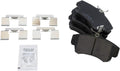 TRQ Front Brake Pads Ceramic Compatible with 2001-2010 PT Cruiser