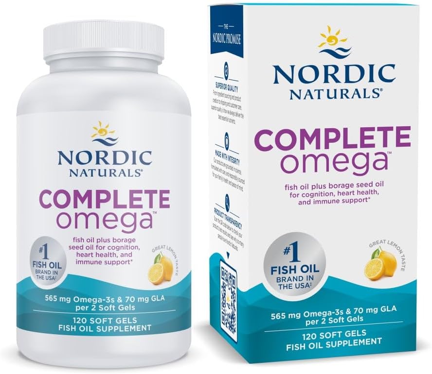 Nordic Naturals Complete Omega Soft Gels for Healthy Skin & Mood