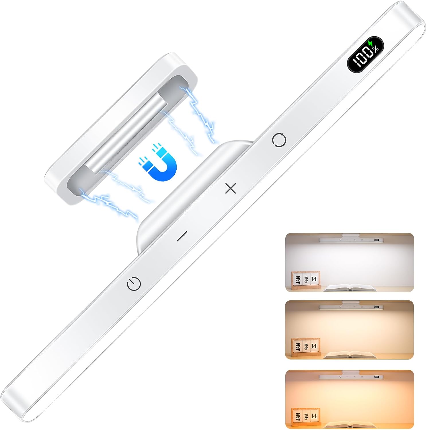 Rechargeable Magnetic Light Bar for Cabinets & Makeup
