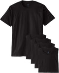 Hanes Mens Tall 100% Cotton Crew Neck Undershirts - Tagless Comfort