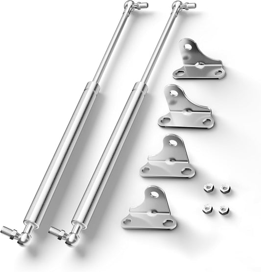Vepagoo 15 inch Stainless Steel Gas Struts for Boat Hatch Support