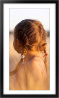 14x24 Picture Frame with Mat for 11x22 Photos - Black Frame