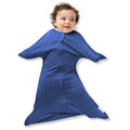 SleepingBaby Zipadee-Zip Transition Swaddle - Cozy Navy X-Small