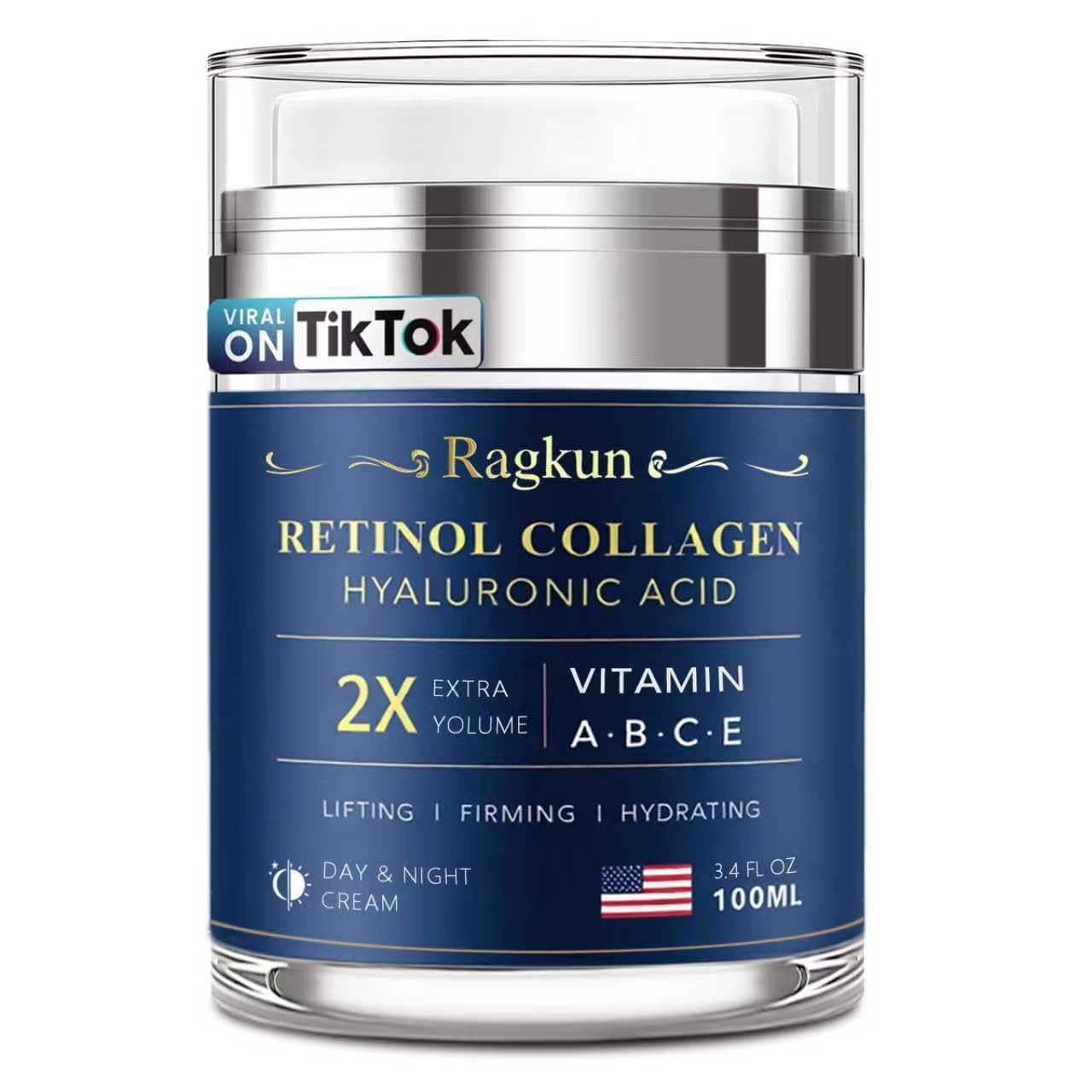 Retinol Cream for Face and Neck - Anti Aging Moisturizer