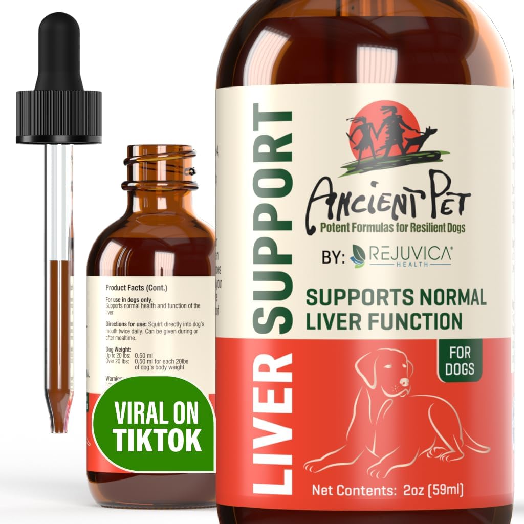 Ancient Pet Liver Support for Dogs & Cats - Natural Health Boost