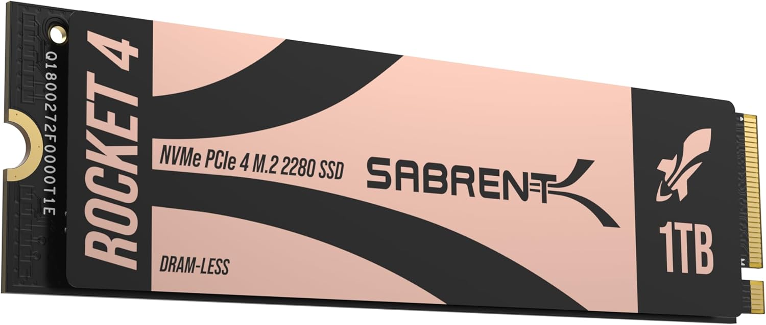 SABRENT Rocket 4 1TB NVMe SSD: Blazing Fast Storage Solution