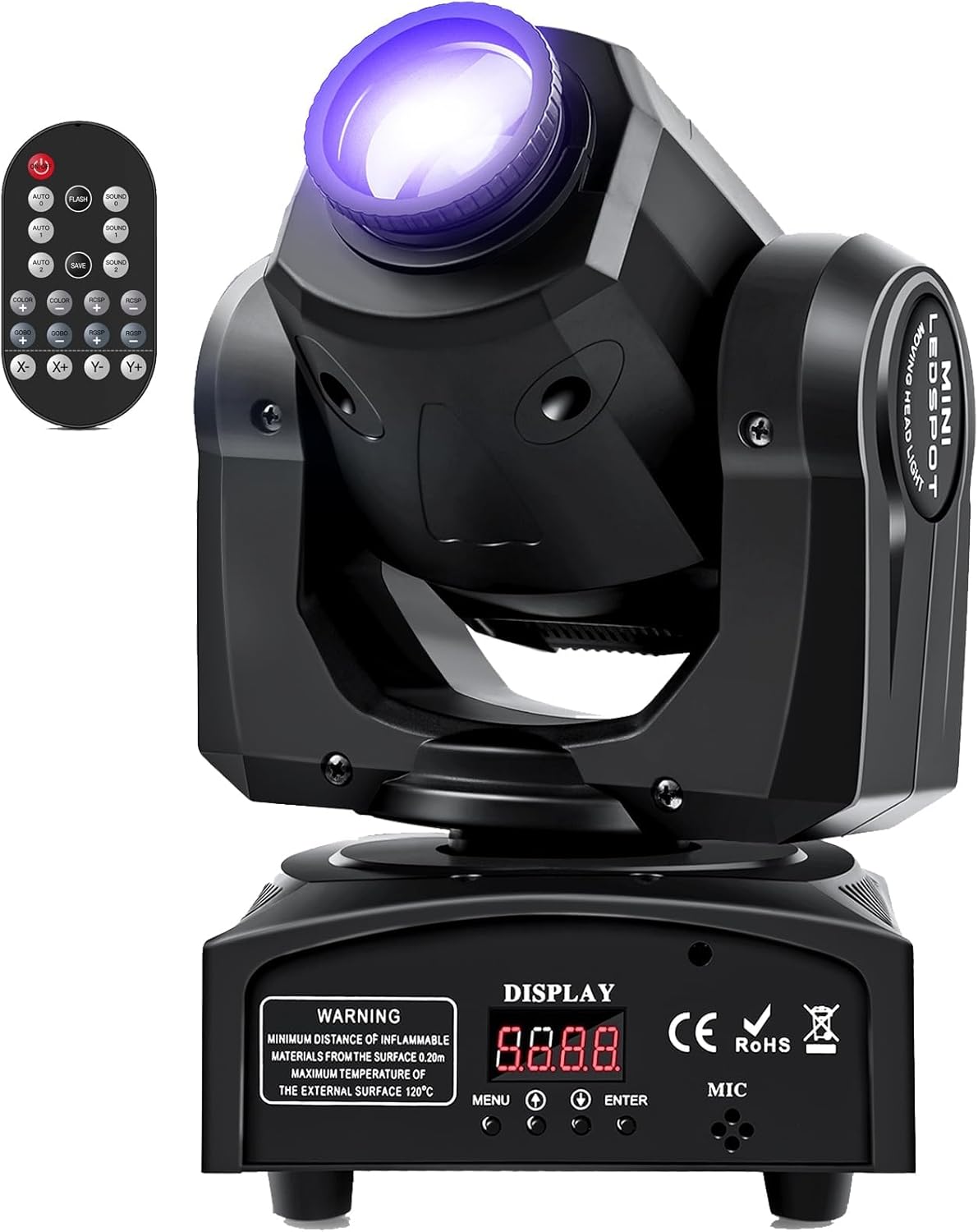 U`King 60W LED Moving Head Light for Disco and Party Events