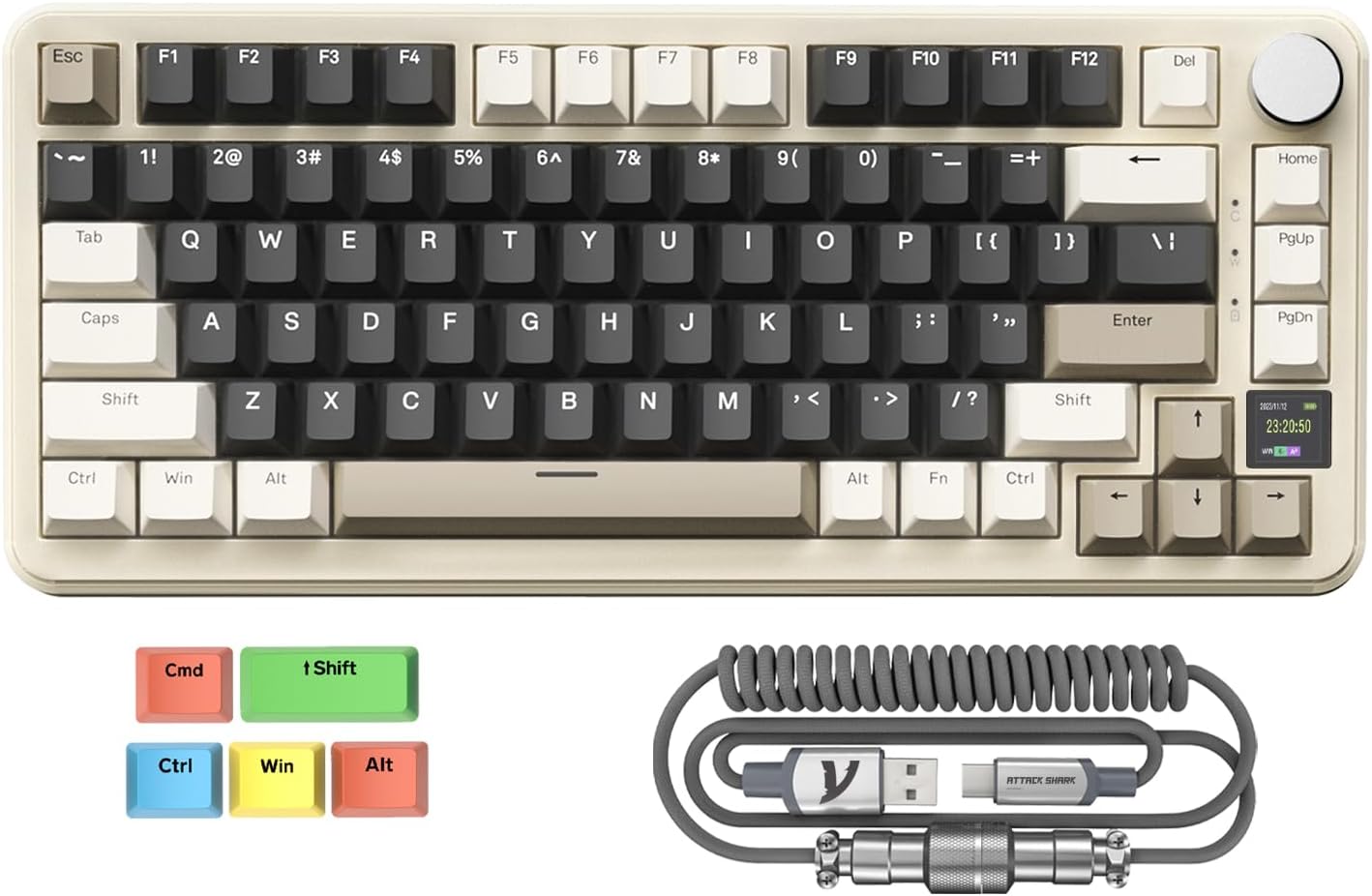 MAGIC-REFINER ATTACK SHARK X85PRO Wireless Mechanical Keyboard