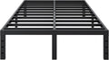 Bed Frame Queen Size 14 in Heavy Duty Metal Platform Bed Frame - No