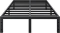 King Size Bed Frame 14 in Heavy Duty Metal Platform Bed Frame - Stable