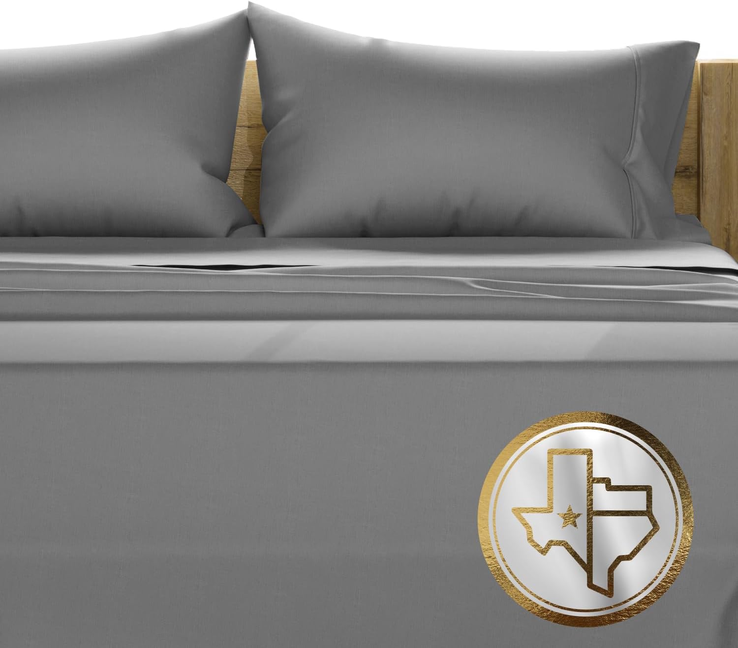 100% Egyptian Cotton Split King Sheets Set for Adjustable Bed