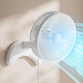 Koonie 8 in Wall Mount Fan - Quiet High Velocity Wall-Mounted