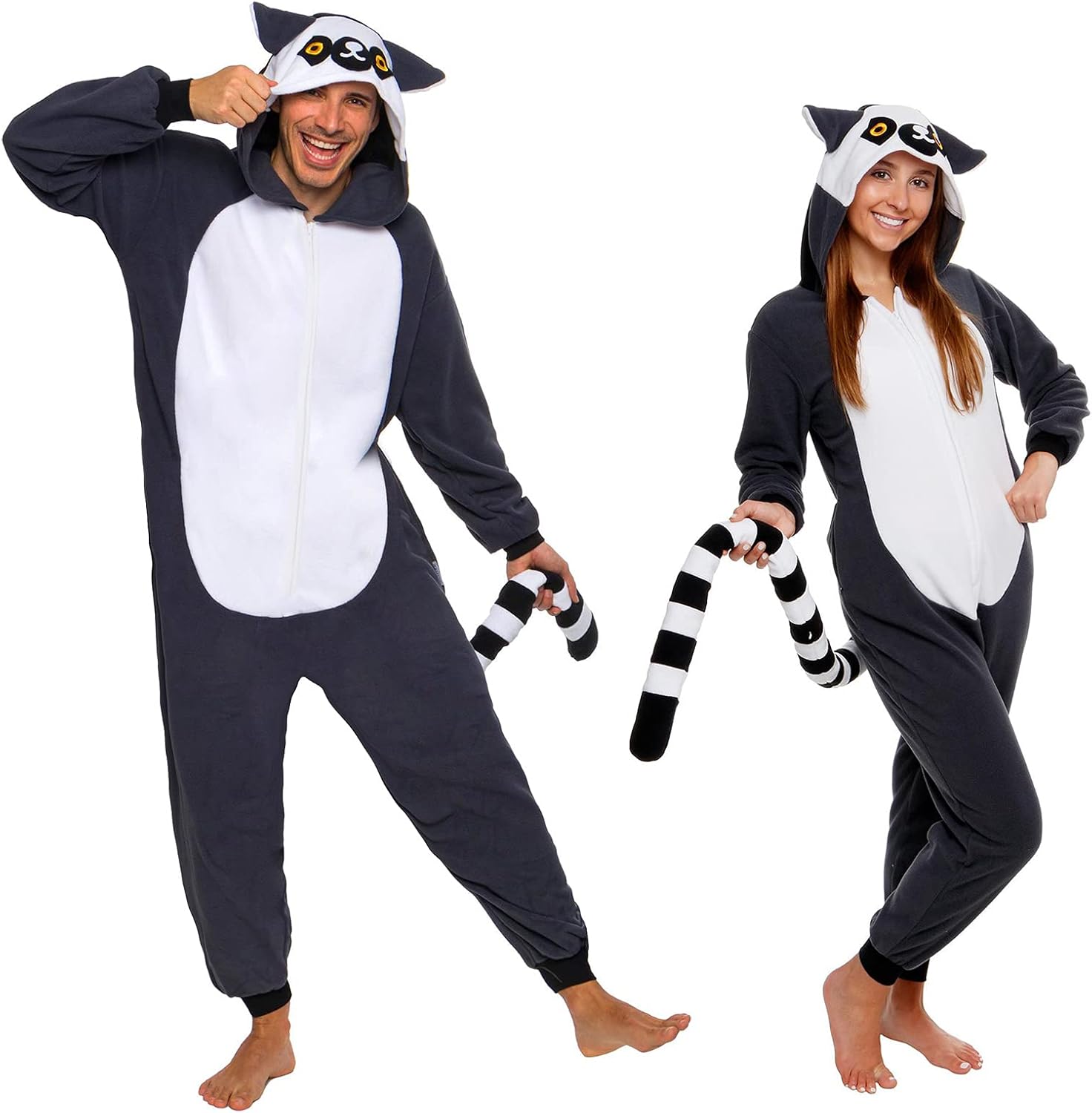 Funziez Slim Fit Adult Onesie - Cozy Animal Costume for All