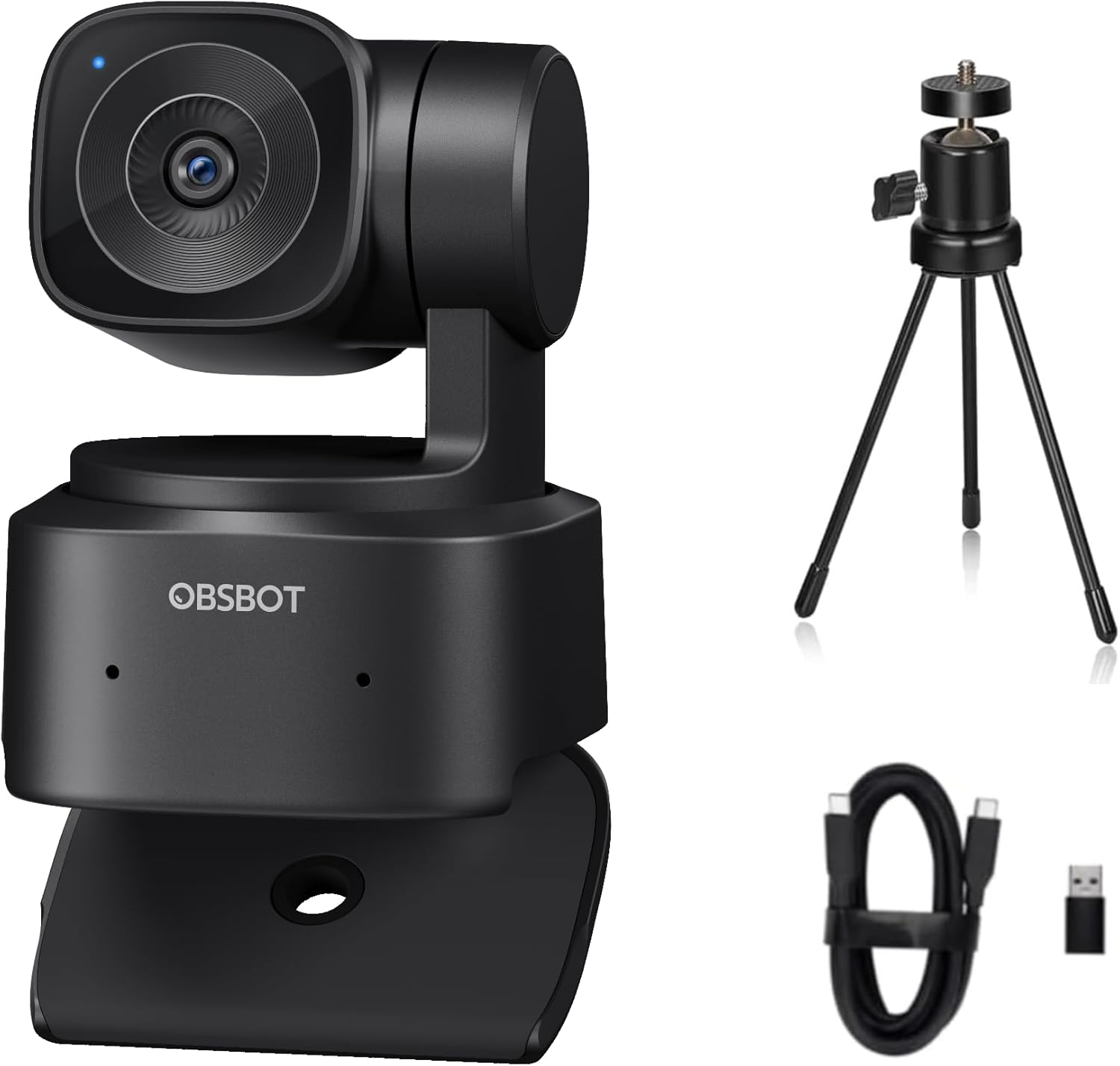 OBSBOT Tiny SE Webcam with 1080P 100FPS and Gesture Control