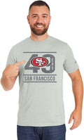 Zubaz NFL Men's Short Sleeve Team Graphic T-Shirt - Bold (Style TJBW)