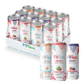 FitTea Healthy Energy Drink 12 Fl Oz Variety Pack (12 Pack) - Natural
