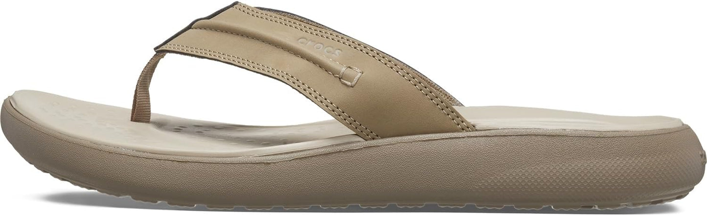 Comfy Yukon Vista II LR Flip Flops for Men by Crocs