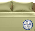 100% Egyptian Cotton Full Sheets 1000 TC - Soft Sateen Luxury