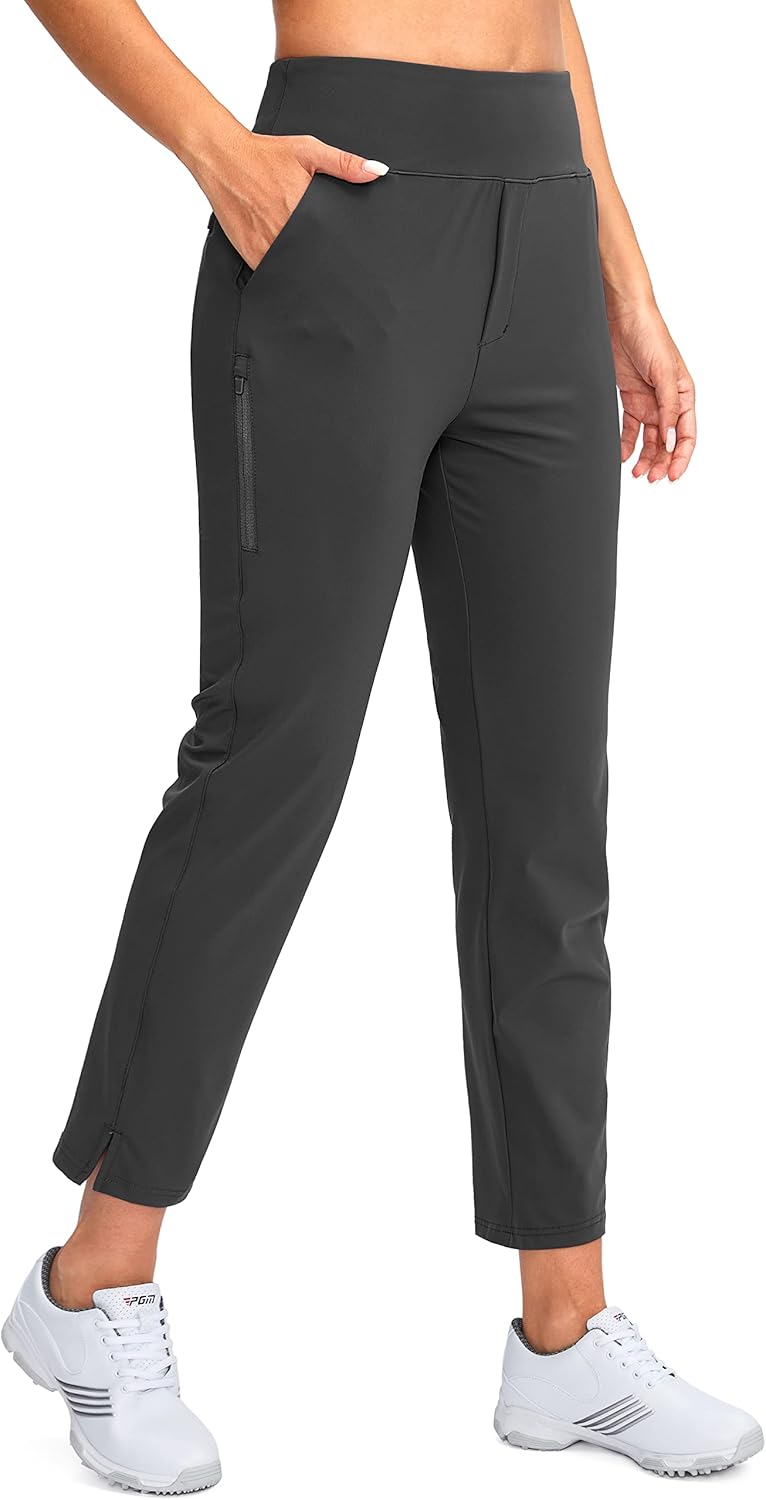 YYV Women's Stretch Golf Pants for Business and Casual Wear