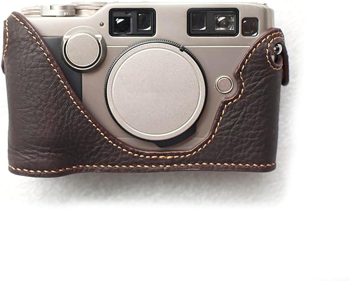 Handmade Genuine Real Leather Half Camera Case for Contax G2