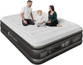 Queen Air Mattress with Built in Pump - 3 Min Self-Inflating 18in