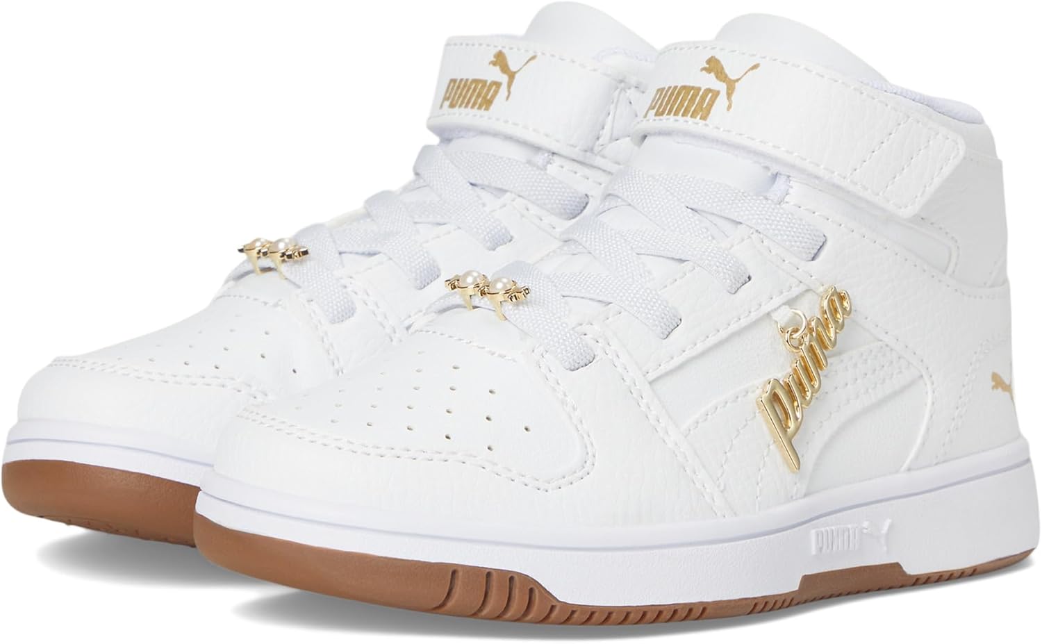 PUMA Boys' Rebound Layup Mid Hook and Loop Sneakers Review