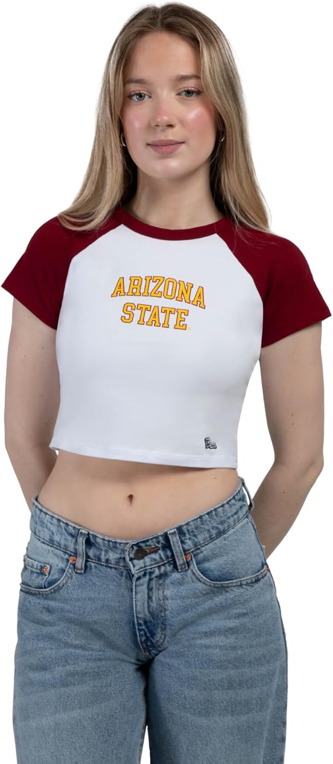 Homerun Cropped Tee for Women - Game Day Ready Style