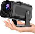 Smart 4K Mini Projector w/ Built-in Apps & Wifi - Portable Outdoor Movie Magic!