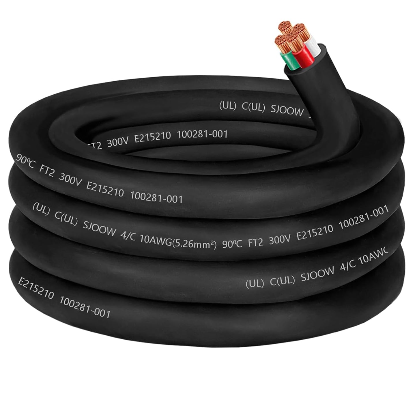 10/4 SJOOW Portable Power Cable Cord for Industrial Use