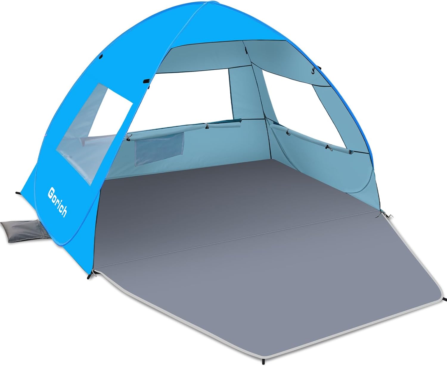 Gorich Easy Pop Up Beach Tent for 3-4 Person with UV Protection