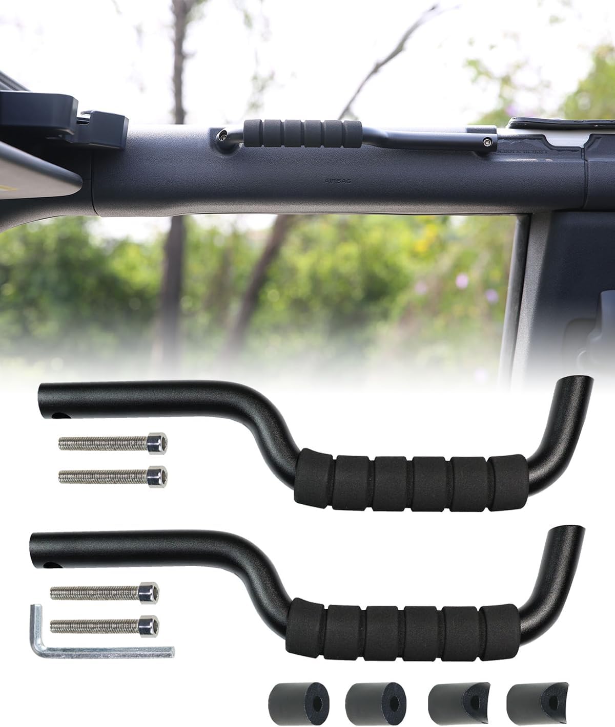 ROADER Roll Bar Grab Handles for Ford Bronco 2021-2025 Models