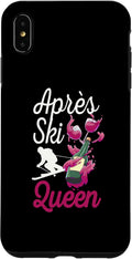 iPhone XS Max Apres Ski Queen Shirt Case - Funny Skiing Wine Design