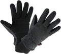 OZERO Winter Gloves -30F Thermal Deerskin Suede Gloves for Cold