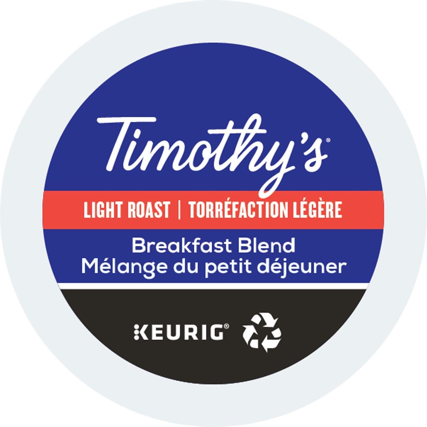 Timothy's Breakfast Blend Single-Serve K-Cup Pods for Coffee Lovers