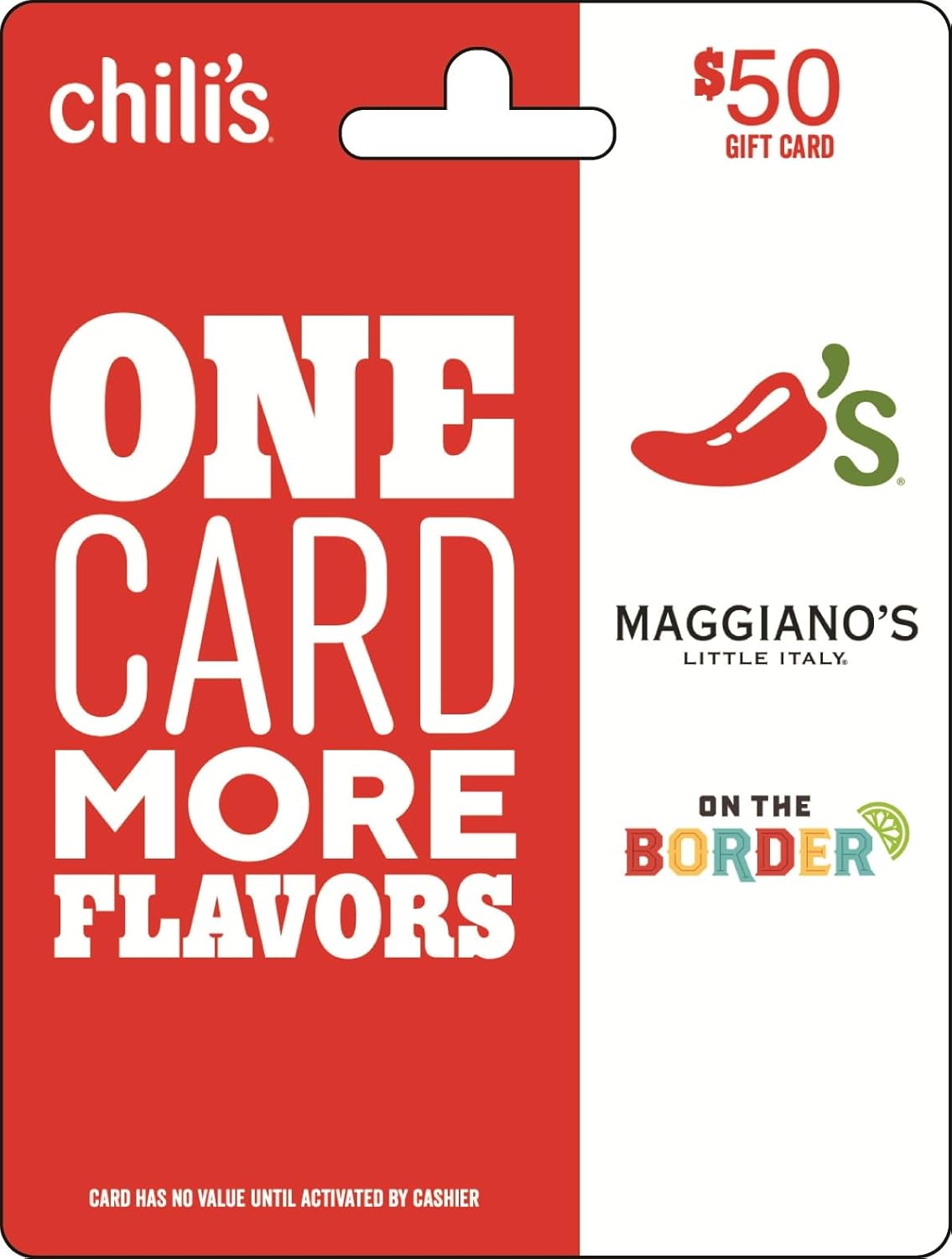 Brinker Gift Card $50 - Perfect for Food Lovers Everywhere