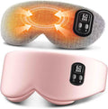 Heated Eye Mask for Dry Eyes with Timed Shutdown and Comfort