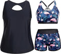 Plus Size 3 Piece Tankini Swimsuits - Comfortable Coverage for Curves