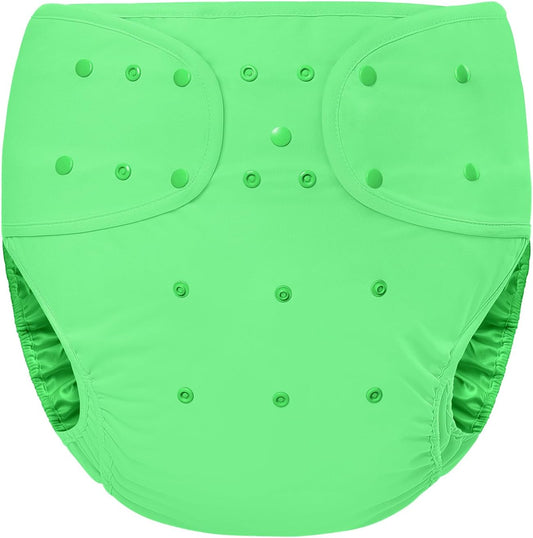 Littleforbig Green Waterproof Adult Diaper Wrap