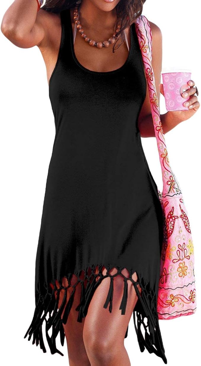 Pinziko Women's Summer Beach Dress for Casual Vacation Fun
