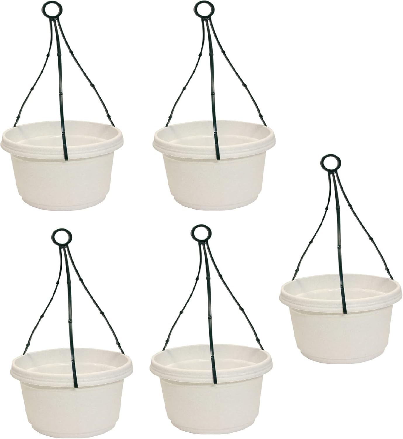 Flower Pots with Hangers for Colorful Seedlings and Planters