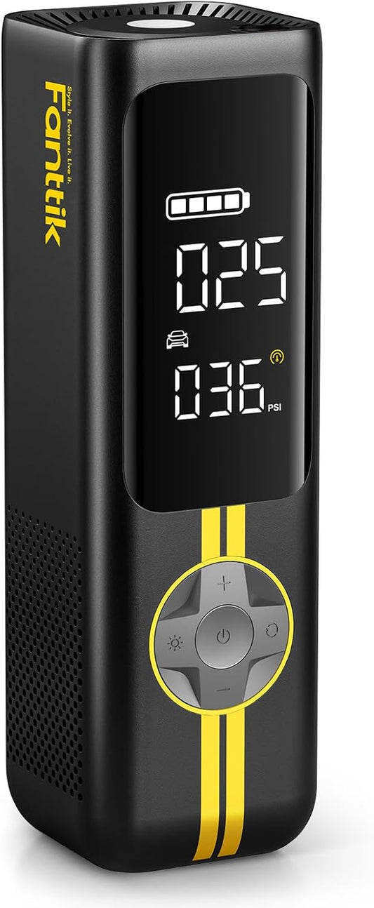 Fanttik X8 APEX Inflator: 1 Min Fast Inflate, 150PSI, LED Screen