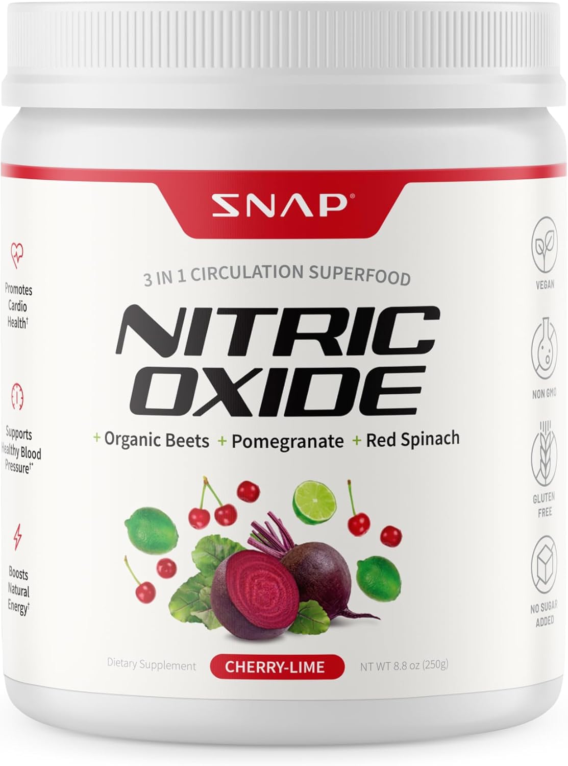 Organic Beet Root Powder for Energy and Heart Health Support