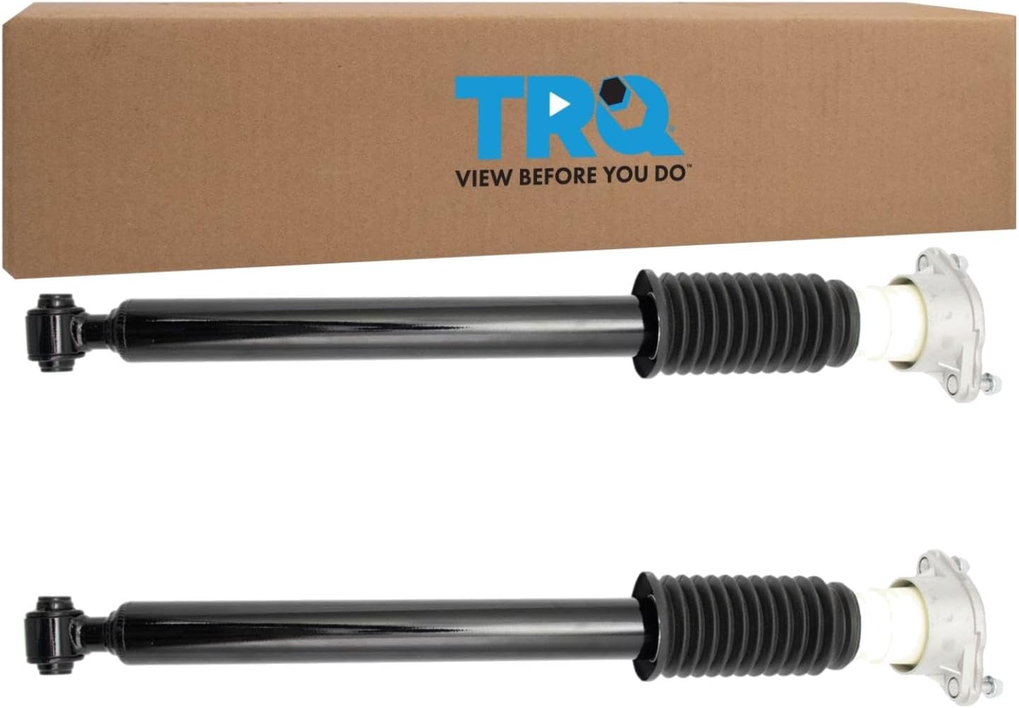 TRQ Rear Shock Absorber Set for Mercedes-Benz C-Class & E-Class