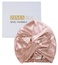 ZIMASILK 22Momme 100% Mulberry Silk Sleep Cap - Gentle Hair Protection