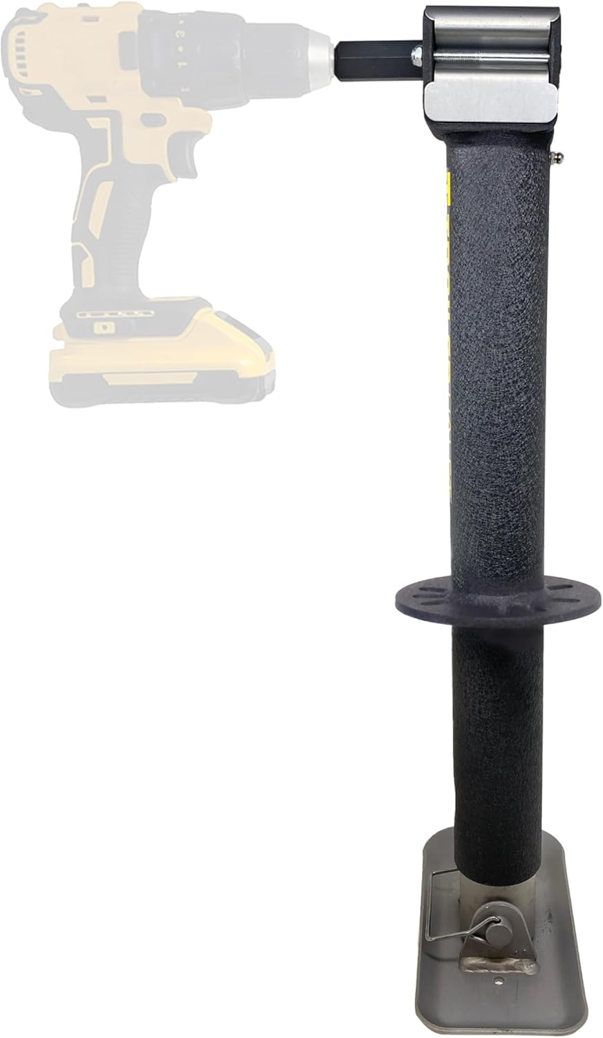 Trailer Valet Drill Powered Trailer Jack - Heavy Duty 5,000 lb