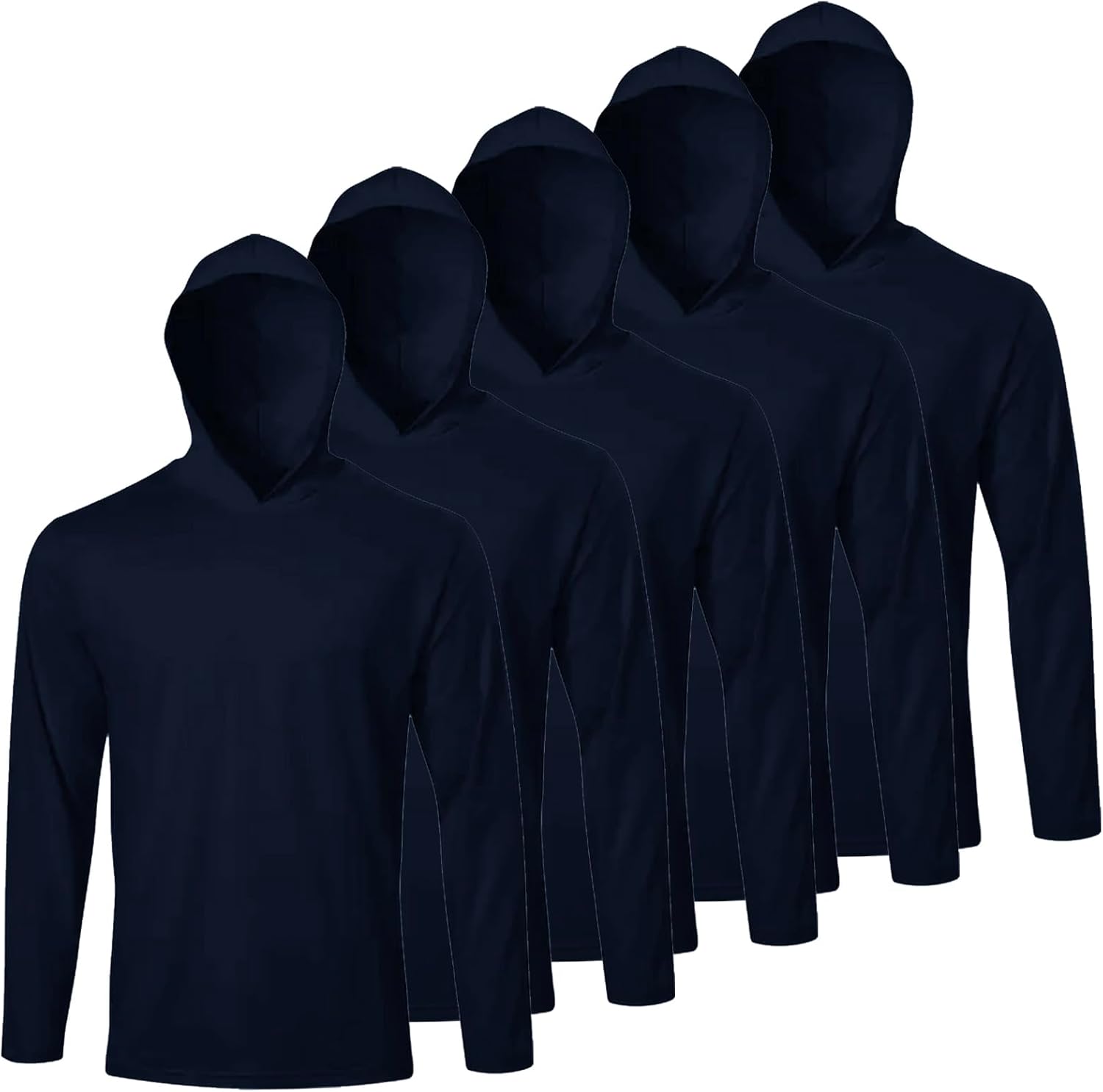 LeeHanTon Men UPF 50+ Sun Protection Hoodie for Activewear