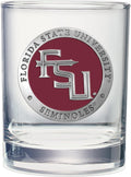 Heritage Pewter Florida State Double Old Fashioned Glass - Heirloom