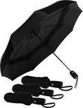REPEL Windproof Travel Umbrella - Compact, Withstands 85MPH